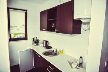 Фото номера Стандартный двухместный номер с 1 кроватью Гостевой дом Innes Apartments г. Бран 5