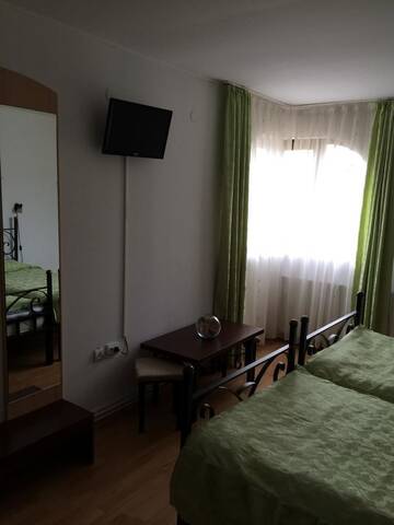 Фото номера Двухместный номер с 2 отдельными кроватями Гостевой дом Pensiunea Ego Residence г. Бран 3