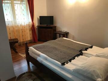 Фото номера Двухместный номер с 1 кроватью Гостевой дом Pensiunea Cerbul Carpatin г. Бран 21