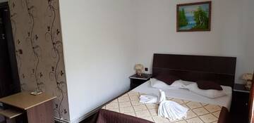 Фото номера Двухместный номер с 1 кроватью и балконом Гостевой дом Pensiunea Casa Beatrice Bran г. Бран 24