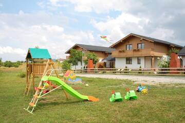 Фото номера Шале с двумя спальнями Виллы Green Resort Bran г. Бран 29