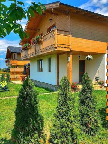 Фото номера Шале с двумя спальнями Виллы Green Resort Bran г. Бран 13