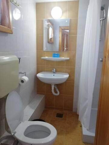 Фото номера Двухместный номер с 1 кроватью и собственной ванной комнатой Гостевой дом Pensiunea Veturia г. Бран 7